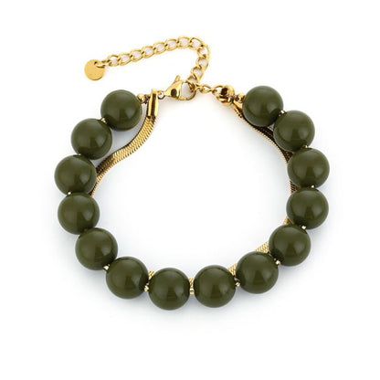 Kralenarmband met snake armband