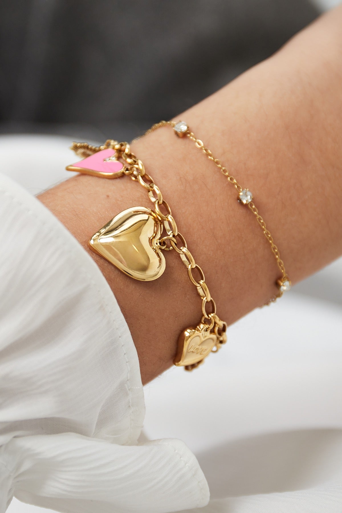 The love bedelarmband