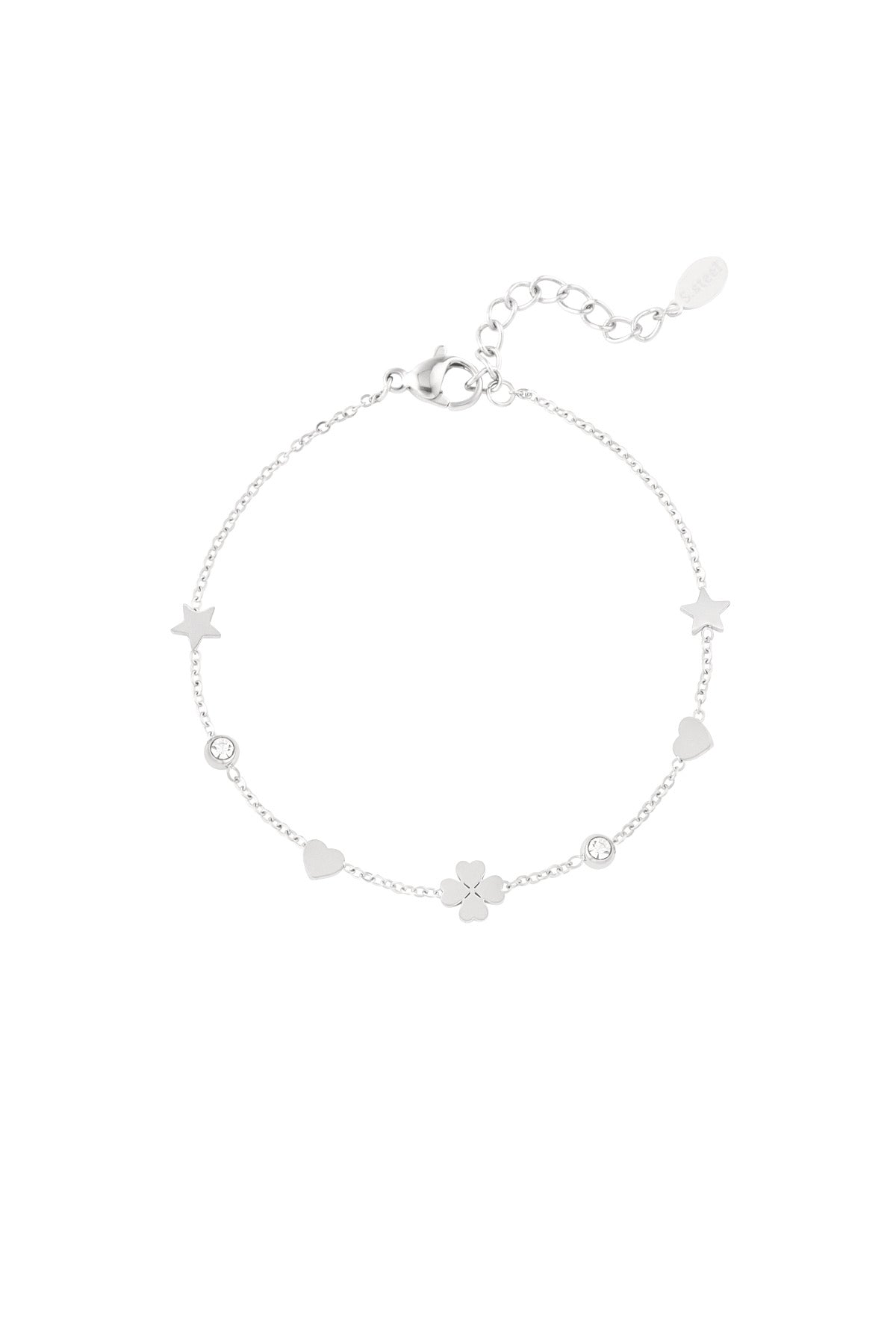 Gleaming wish armband - zilver kleur